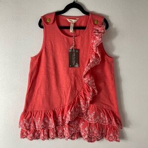 Girls Matilda Jane‎ Coral Top Sz 14